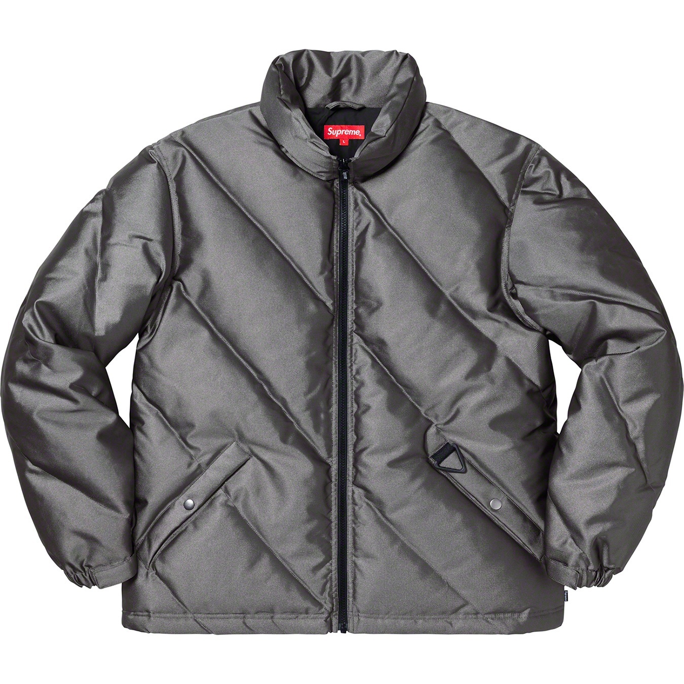 Iridescent Puffy Jacket view 7